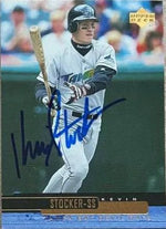Kevin Stocker Signed 2000 Upper Deck Baseball Card - Tampa Bay Devil Rays