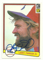Larry Parrish Signed 1982 Donruss Baseball Card - Montreal Expos - PastPros