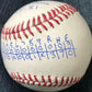 Len Barker Perfect Game Line Score Inscribed ROMLB Baseball
