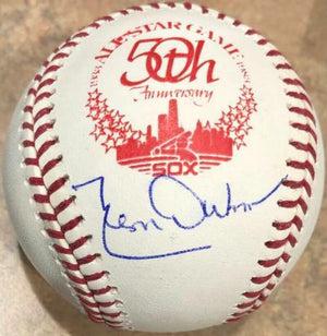 Leon Durham Signed 1983 All-Star Game ROMLB Baseball - PastPros