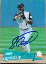 Luis Castillo Signed 2000 Stadium Club Baseball Card - Florida Marlins