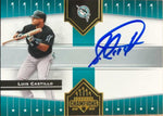 Luis Castillo Signed 2005 Donruss Champions Baseball Card - Florida Marlins - PastPros