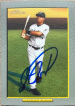 Luis Castillo Signed 2005 Topps Turkey Red Baseball Card - Florida Marlins