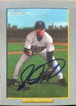 Luis Castillo Signed 2006 Topps Turkey Red Baseball Card - Minnesota Twins