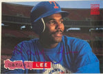 Manny Lee Signed 1994 Stadium Club Baseball Card - Texas Rangers