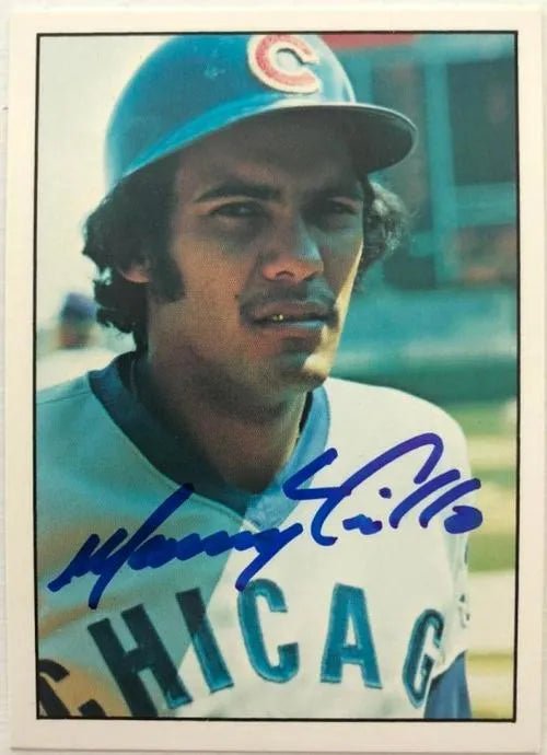 Manny Trillo Signed 1975 SSPC Baseball Card - Chicago Cubs