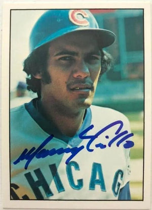 Manny Trillo Signed 1975 SSPC Baseball Card - Chicago Cubs