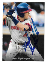 Mark Grudzielanek Signed 1995 Upper Deck Minors Baseball Card - Montreal Expos