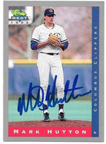 Mark Hutton Signed 1993 Classic Best Baseball Card - PastPros