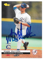 Mark Hutton Signed 1994 Classic Baseball Card - Columbus Clippers