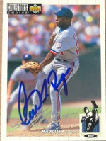 Mel Rojas Signed 1994 Collector's Choice Silver Signature Baseball Card - Montreal Expos
