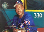 Mel Rojas Signed 1995 Stadium Club Baseball Card - Montreal Expos
