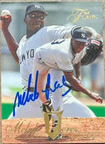 Melido Perez Signed 1994 Flair Baseball Card - New York Yankees