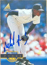 Melido Perez Signed 1994 Pinnacle Baseball Card - New York Yankees