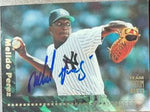 Melido Perez Signed 1994 Stadium Club Team Baseball Card - New York Yankees