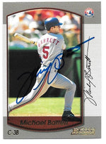 Michael Barrett Signed 2000 Bowman Baseball Card - Montreal Expos - PastPros