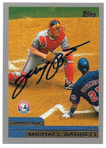 Michael Barrett Signed 2000 Topps Baseball Card - Montreal Expos - PastPros