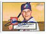 Michael Barrett Signed 2001 Topps Heritage Baseball Card - Montreal Expos - PastPros