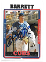 Michael Barrett Signed 2005 Topps Baseball Card - Chicago Cubs