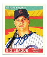 Michael Barrett Signed 2007 Upper Deck Goudey Baseball Card - Chicago Cubs - PastPros