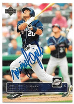 Miguel Ojeda Signed 2003 Upper Deck Baseball Card - San Diego Padres