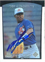 Miguel Tejada Signed 1998 SP Top Prospects Baseball Card - Oakland A's - PastPros