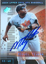 Miguel Tejada Signed 2004 SPX Baseball Card - Baltimore Orioles