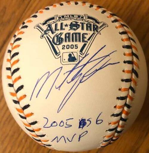 Miguel Tejada Signed 2005 All-Star Game Baseball - w/2005 ASG MVP - PastPros