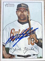 Miguel Tejada Signed 2007 Bowman Heritage Baseball Card - Baltimore Orioles