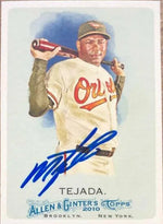 Miguel Tejada Signed 2010 Allen & Ginter Baseball Card - Houston Astros