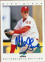 Mike Grace Signed 1997 Score Baseball Card - Philadelphia Phillies
