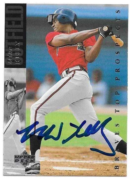 Mike Kelly Signed 1994 Upper Deck Minors Baseball Card - Atlanta Braves