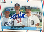 Mike Witt Signed 1988 Fleer Baseball Card - California Angels - #626
