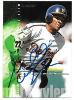 Milt Cuyler Signed 1995 Fleer Baseball Card - Detroit Tigers