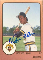 Moises Alou Signed 1988 Pro Cards Baseball Card - PastPros