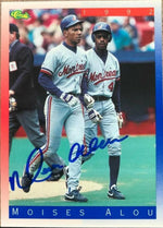 Moises Alou Signed 1992 Classic II Baseball Card - Montreal Expos