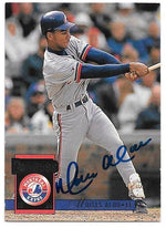 Moises Alou Signed 1994 Donruss Baseball Card - Montreal Expos - PastPros