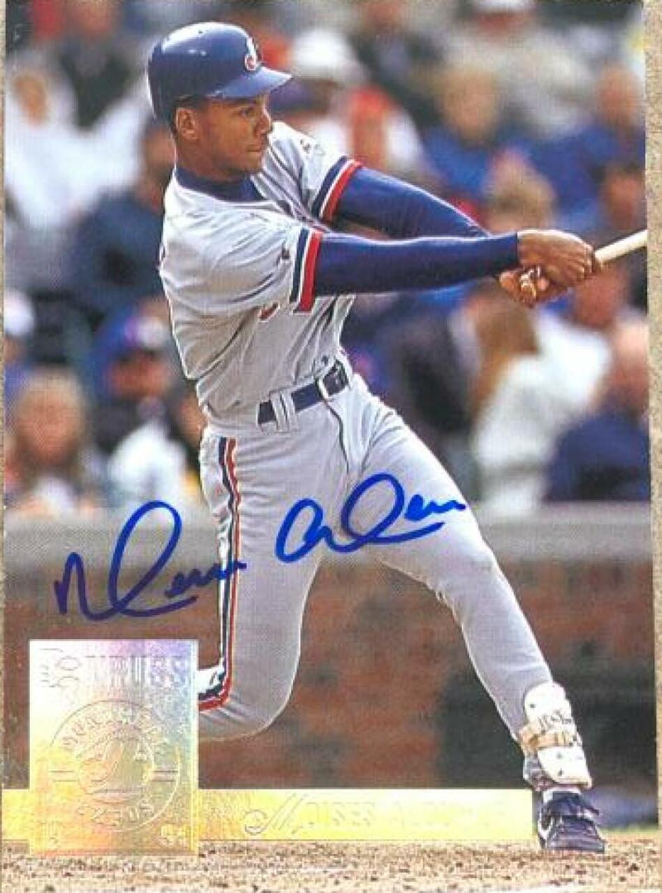 Moises Alou Signed 1994 Donruss Special Edition Baseball Card - Montreal Expos - PastPros
