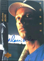 Moises Alou Signed 1994 Upper Deck Baseball Card - Montreal Expos