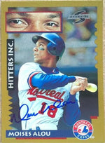 Moises Alou Signed 1995 Score Gold Rush Baseball Card - Montreal Expos - #572