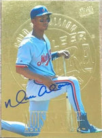 Moises Alou Signed 1996 Fleer Ultra Gold Medallion Baseball Card - Montreal Expos