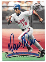 Moises Alou Signed 1996 Stadium Club Baseball Card - Montreal Expos