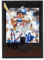 Moises Alou Signed 1997 Donruss Elite Baseball Card - Montreal Expos