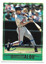 Moises Alou Signed 1997 Topps Baseball Card - Montreal Expos