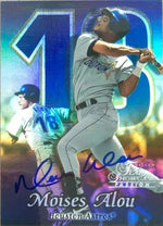 Moises Alou Signed 1999 Flair Showcase Row 2 Baseball Card - Houston Astros