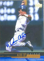 Moises Alou Signed 2000 Upper Deck Baseball Card - Houston Astros