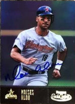 Moises Alou Signed 2001 Topps Gold Label Class 1 Baseball Card - Houston Astros