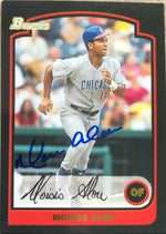 Moises Alou Signed 2003 Bowman Baseball Card - Chicago Cubs