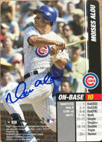 Moises Alou Signed 2003 MLB Showdown Baseball Card - Chicago Cubs - PastPros