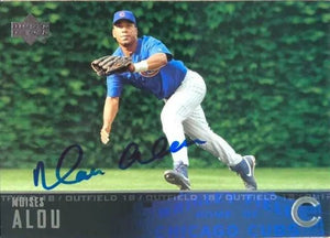Moises Alou Signed 2004 Upper Deck Baseball Card - Chicago Cubs